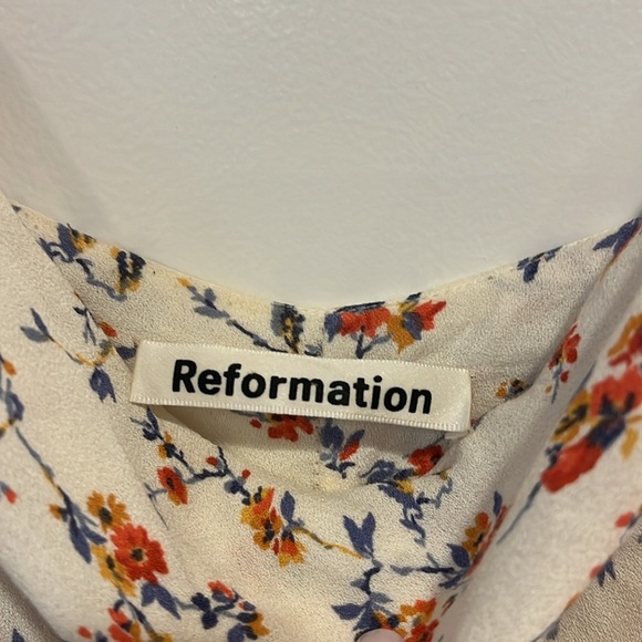 REFORMATION cremini slip dress in Gabrielle Size L - Picture 2 of 5